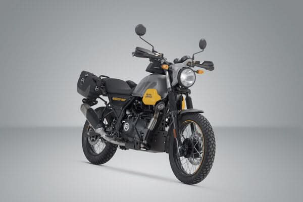 ZESTAW SAKW I STELAŻY LEGEND GEAR LC BLACK EDITION SW-MOTECH ROYAL ENFIELD HIMALAYAN SCRAM 411 (22-) 3