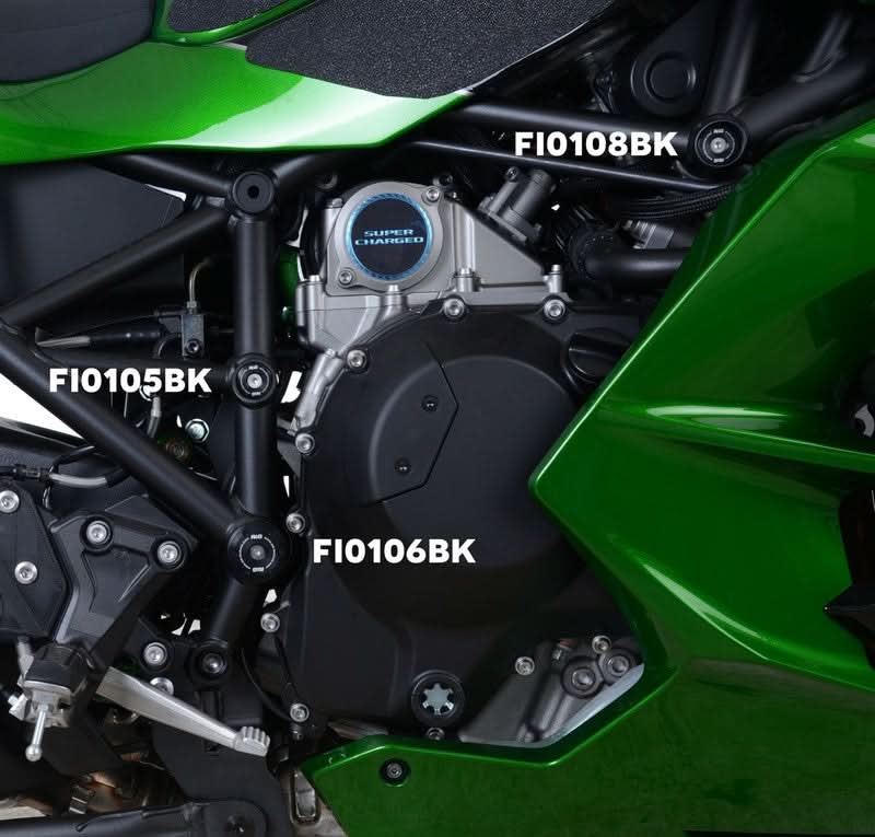 ZAŚLEPKA RAMY RG RACING KAWASAKI H2/H2R/H2 SX 1