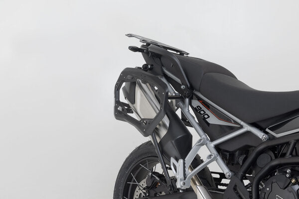 ZESTAW KUFRÓW BOCZNYCH TRAX ADV I STELAŻY SW-MOTECH TRIUMPH TIGER 900 GT/RALLY PRO BLACK 45/37L 5