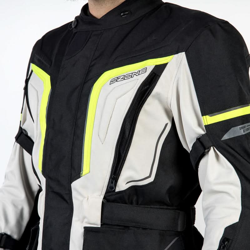 Kurtka Tekstylna Ozone Sahara Black/Grey/Fluo Yellow 5 239835_ZAL618527.jpg