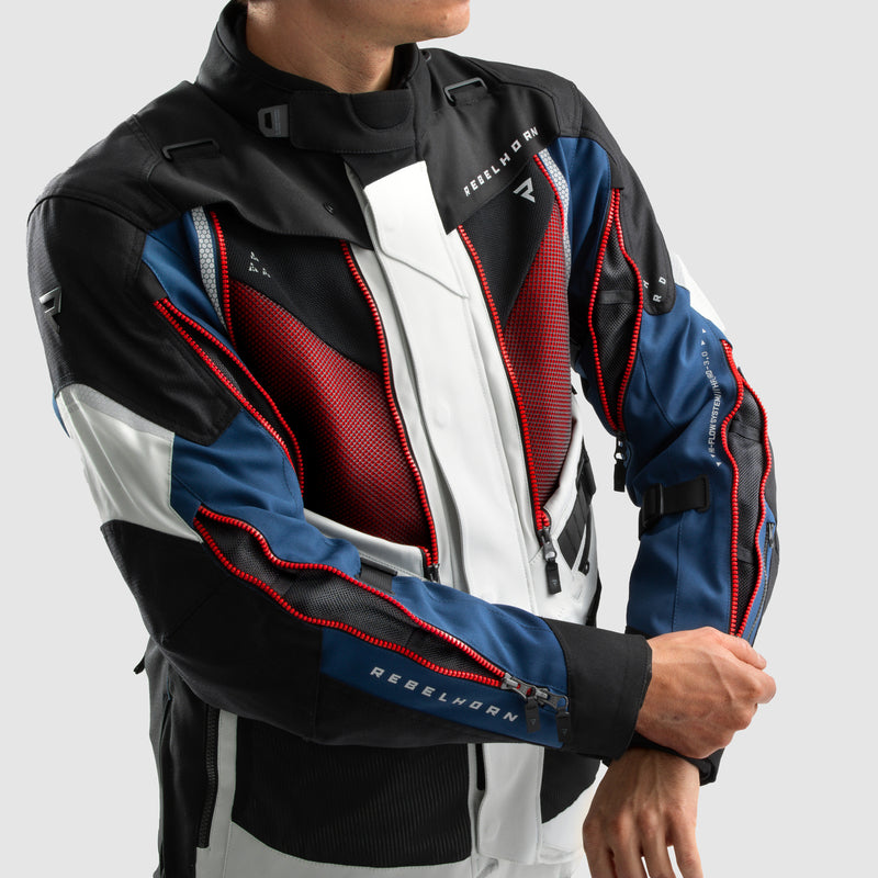 Kurtka motocyklowa tekstylna Rebelhorn Hardy 3.0 Blue Grey Red 43 324066_ZAL795779.jpg