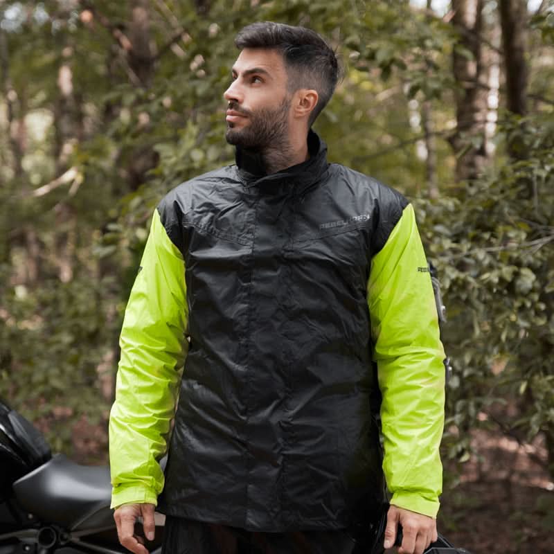 Kombinezon Przeciwdeszczowy Dwuczęściowy Rebelhorn Rain Black Fluo Yellow 29 066593_ZAL612589.jpg