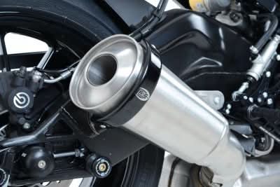 OSŁONA TŁUMIKA RG RACING SUPERMOTO STYLE BLACK 1