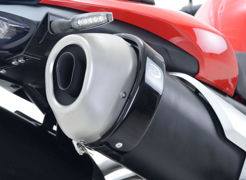 OSŁONA TŁUMIKA RG RACING AKRAPOVIC HEXAGONAL BLACK 1