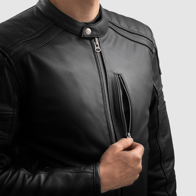 Kurtka Motocyklowa Skórzana Ozone Colt Black 19 330980_ZAL806648.jpg