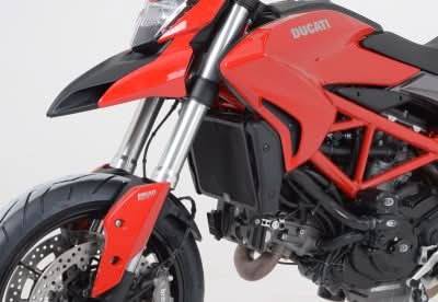 OSŁONA CHŁODNICY RG RACING DUCATI HYPERMOTARD 821/939/939SP/HYPERSTRADA 821/939 BLACK 1
