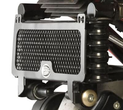 OSŁONA CHŁODNICY OLEJU RG RACING DUCATI HYPERMOTARD 796 & 1100 (NOT EVO) BLACK 1