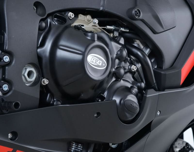 OSŁONA SILNIKA RG RACING HONDA CBR1000RR 08-19/RR SP 17-19/RR SP2 17-19, PRAWA STRONA BLACK RACE 1