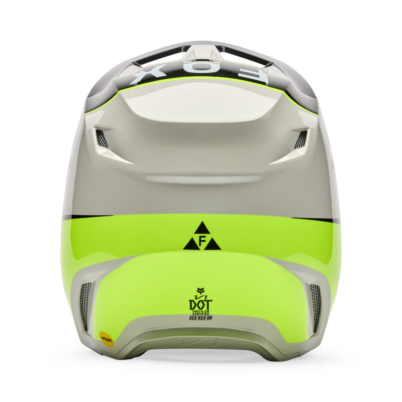 Kask motocyklowy Junior FOX V1 Collect Grey Yellow 9 337428_ZAL883528.jpg