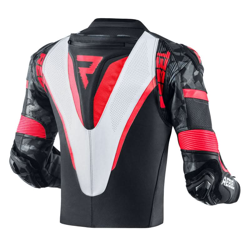 Kurtka motocyklowa skórzana Rebelhorn Rebel Black White Fluo Red 3 176299_ZAL388644.jpg