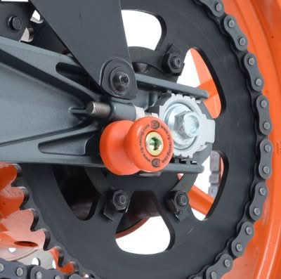 ROLKI WAHACZA M10 RG RACING Z750 -06, ZX-10R -07, ZX12-R, Z250SL, NINJA - ORANGE 1