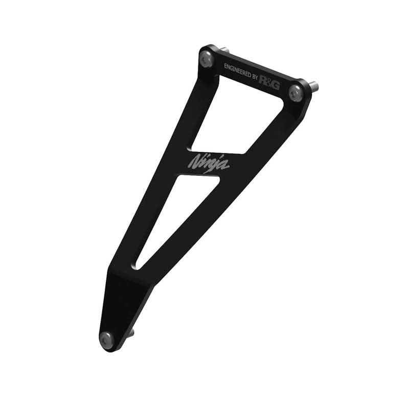 MOCOWANIE WYDECHU + ZAŚLEPKA PODNÓŻKA RG RACING KAWASAKI ZX-25R 20- (WYDECH SCORPION) BLACK 1