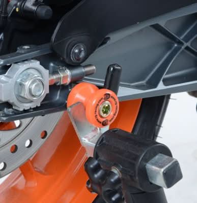 ROLKI WAHACZA M10 RG RACING Z750 -06, ZX-10R -07, ZX12-R, Z250SL, NINJA - ORANGE 7