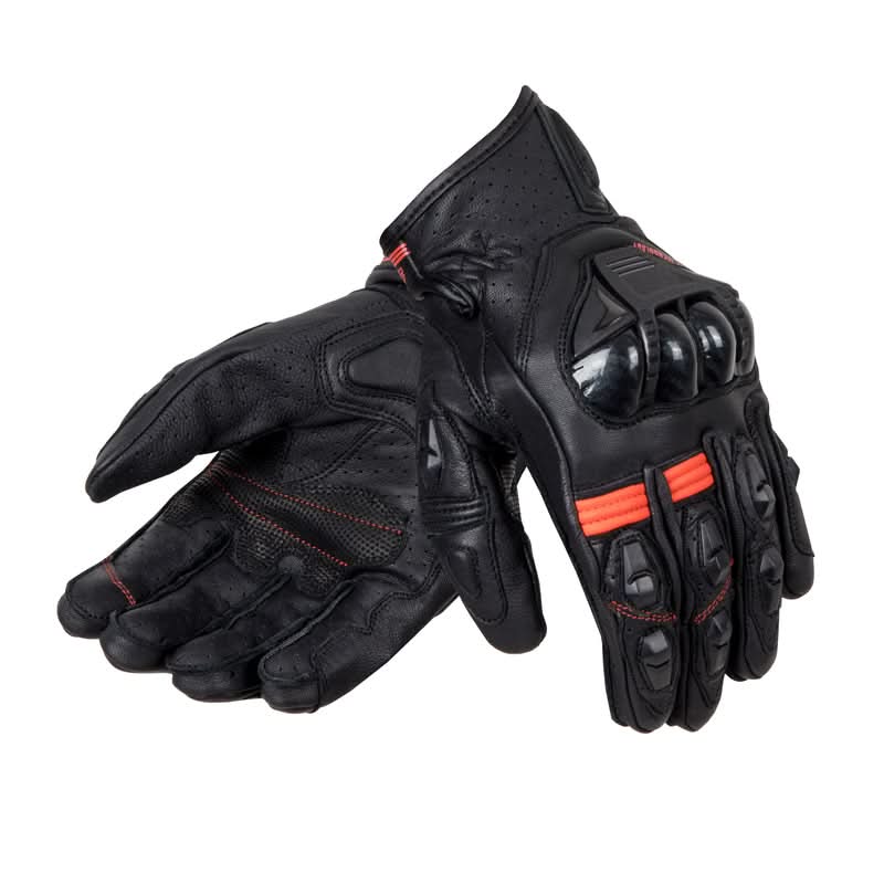 Rękawice Skórzane Ozone Rs600 Short Black/Fluo Red 1 214569_ZAL487465.jpg