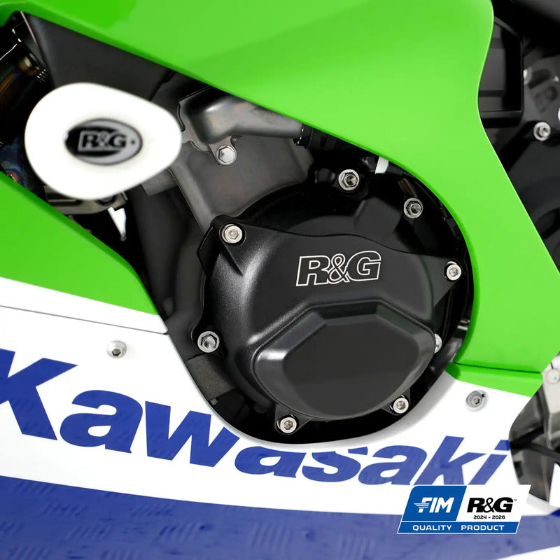 ZESTAW OSŁON SILNIKA RG RACING KAWASAKI ZX10-R 11- ZX-10RR 21- BLACK 1