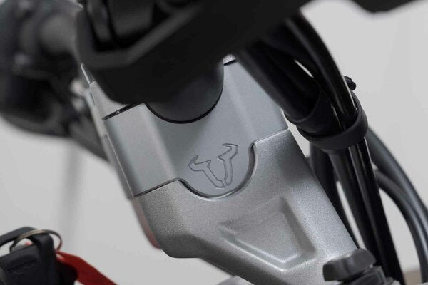 ZESTAW PODWYŻSZAJĄCY KIEROWNICĘ SW-MOTECH 30MM TRIUMPH TIGER 900 GT/RALLY PRO SILVER 3