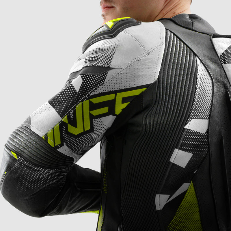 Kurtka motocyklowa skórzana Rebelhorn Inferno Black White Fluo Yellow 26 324180_ZAL786918.jpg