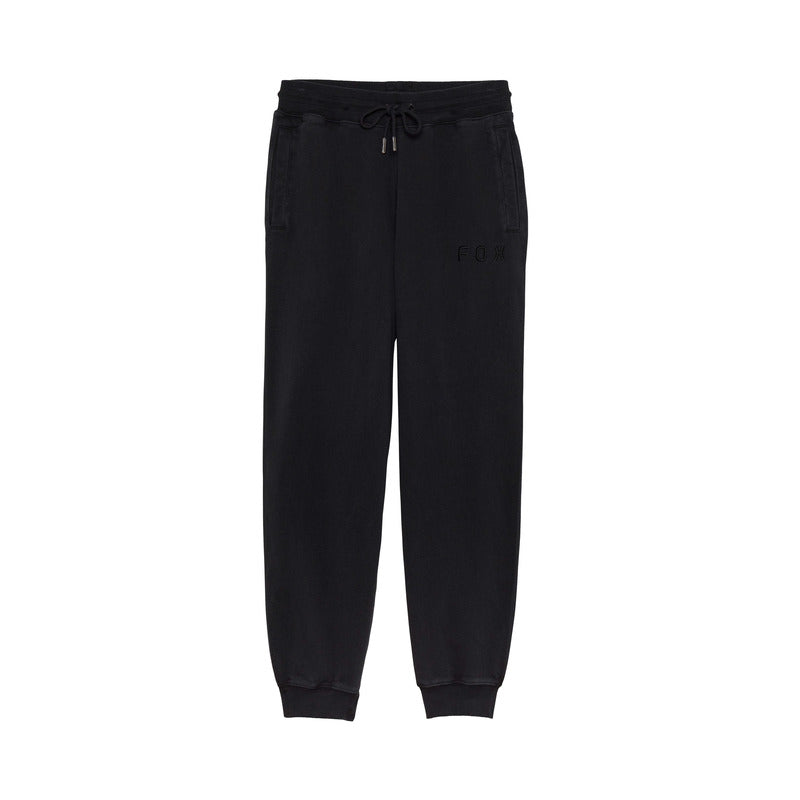 Spodnie Damskie FOX Wordmark Fleece Jogger Black 1 311672_ZAL767417.jpg