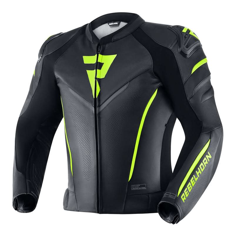 Kurtka motocyklowa skórzana Rebelhorn Fighter Black Fluo Yellow 1 213514_ZAL595437.jpg