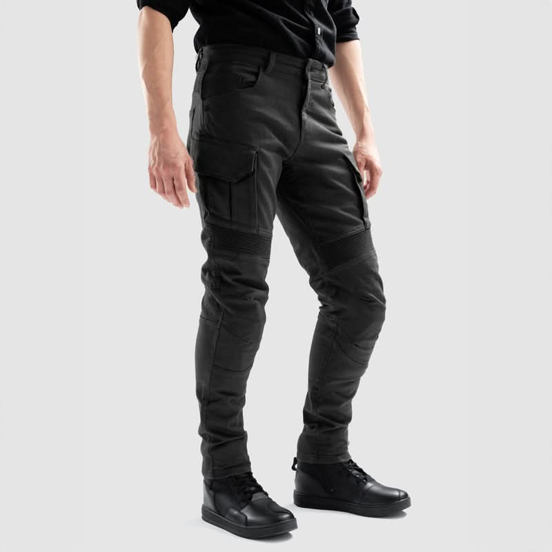 Jeansy Motocyklowe Ozone Faster Tapered Fit Black 46 293925_ZAL739702.jpg