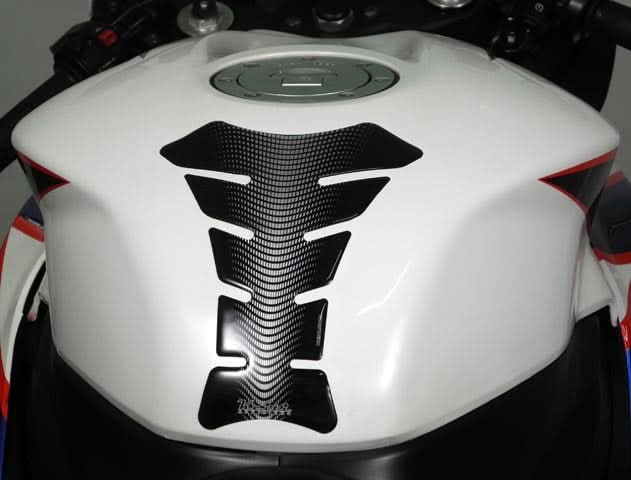 NAKLEJKA NA BAK TANKPAD KEITI WAVE SILVER 1