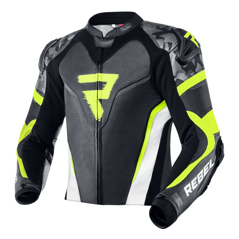 Kurtka motocyklowa skórzana Rebelhorn Rebel Black White Fluo Yellow 1 176292_ZAL388728.jpg