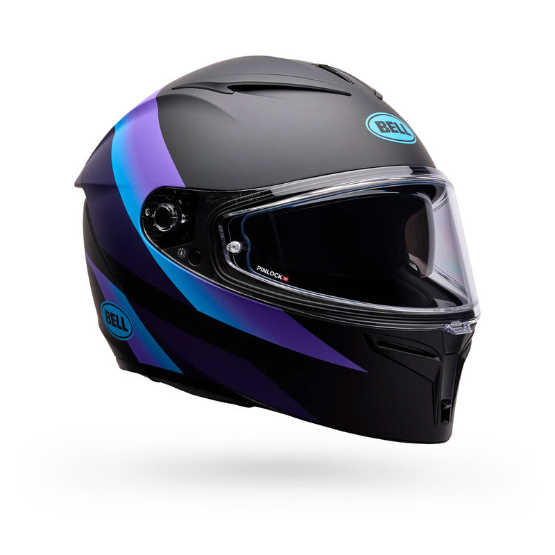 Kask Motocyklowy Bell Lithium Passion Matte Black Purple 3 344837_ZAL836756.jpg
