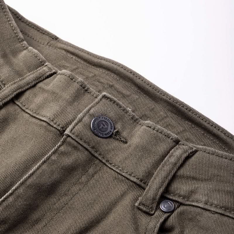 Jeansy motocyklowe damskie Rebelhorn Vandal Twill Olive 24 224497_ZAL528433.jpg