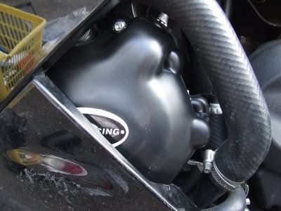 OSŁONA SILNIKA RG RACING KAWASAKI ZX10 06-10 LEWA STRONA OSŁONA GENERATORA BLACK 1