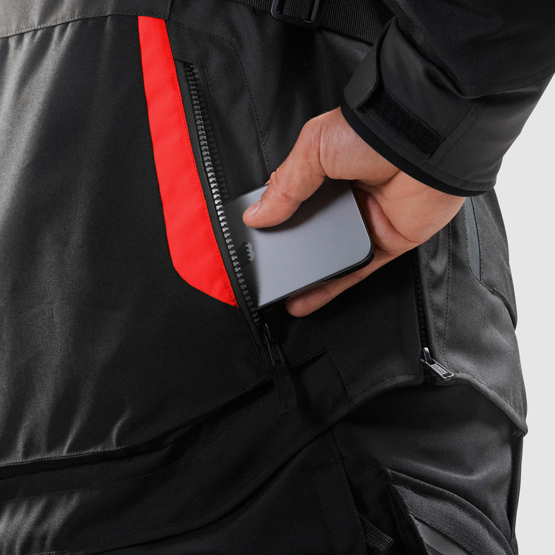Kurtka motocyklowa tekstylna Rebelhorn Hiker 4 Black Dark Grey Red 28 348622_ZAL885150.jpg