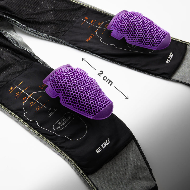 Jeansy motocyklowe damskie Rebelhorn Bronco Washed Black Monolayer 26 323137_ZAL764309.jpg