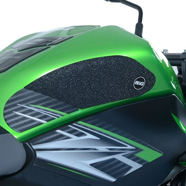 NAKLEJKA NA BAK TANKPAD ANTYPOŚLIZGOWY 2 CZĘŚCI RG RACING KAWASAKI Z125 19- BLACK 1