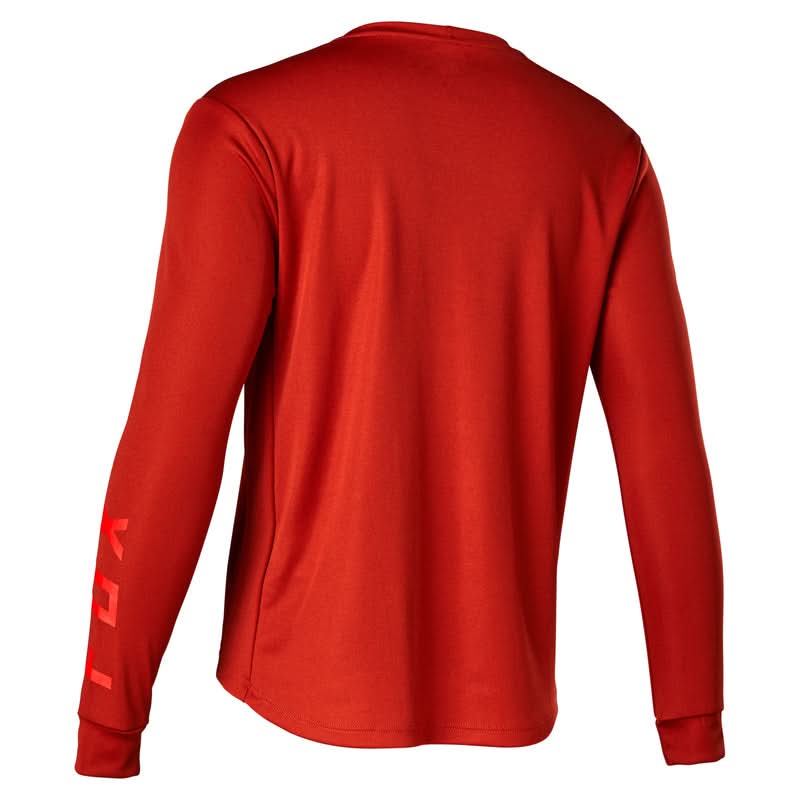 Koszulka Rowerowa z Długim Rękawem Fox Junior Ranger Red Clay 3 228795_ZAL459468.jpg