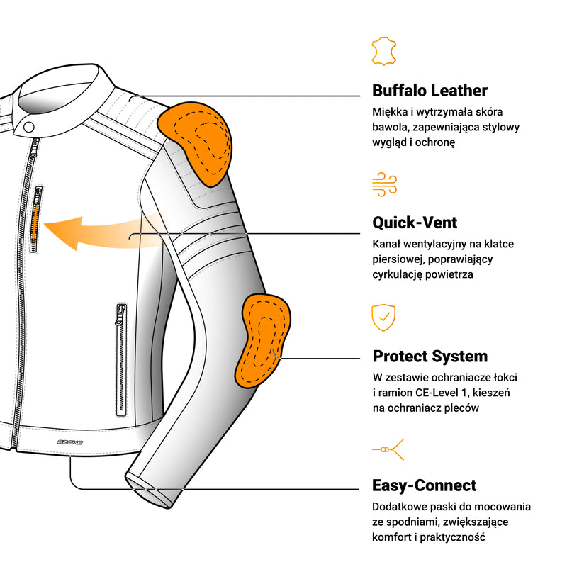 Kurtka Motocyklowa Skórzana Ozone Colt Black 15 330980_ZAL806620.jpg