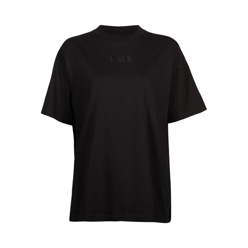 T-Shirt Damski FOX Wordmark Os Black 1 289553_ZAL767294.jpg