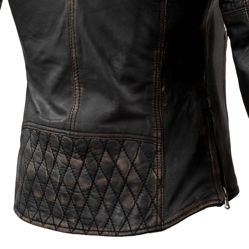 Kurtka motocyklowa skórzana Damska Rebelhorn Hunter Lady Black 5 112495_ZAL251655.jpg