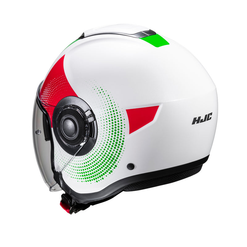 Kask motocyklowy HJC I40N Pyle White Green 3 303384_ZAL662554.jpg