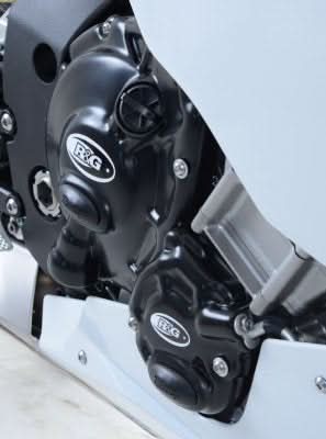 ZESTAW OSŁON SILNIKA RG RACING YAMAHA YZF-R1 15-/R1M 15-, (3 CZĘŚCI) BLACK RACE 3