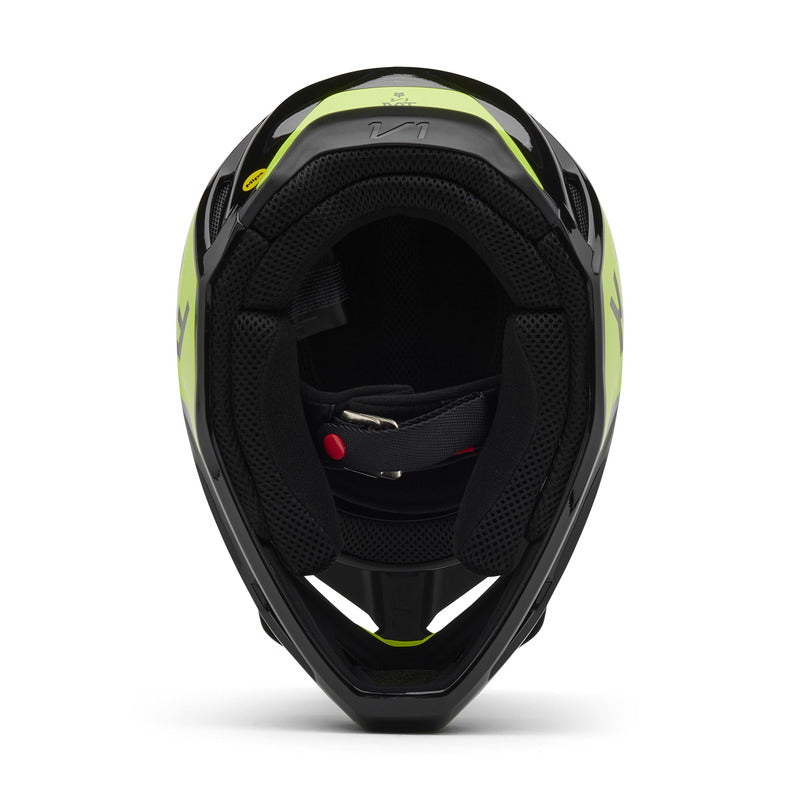 Kask Fox Junior V1 Lean Grey/Yellow 11 308339_ZAL742140.jpg