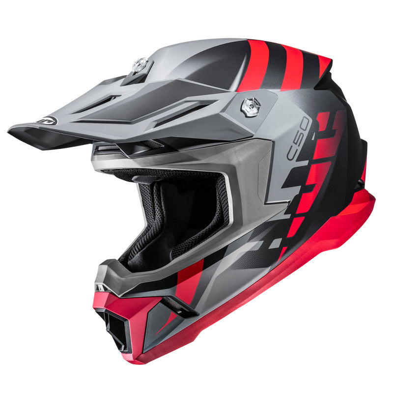 Kask motocyklowy HJC C50 Mirage Grey Red 1 355192_ZAL829428.jpg