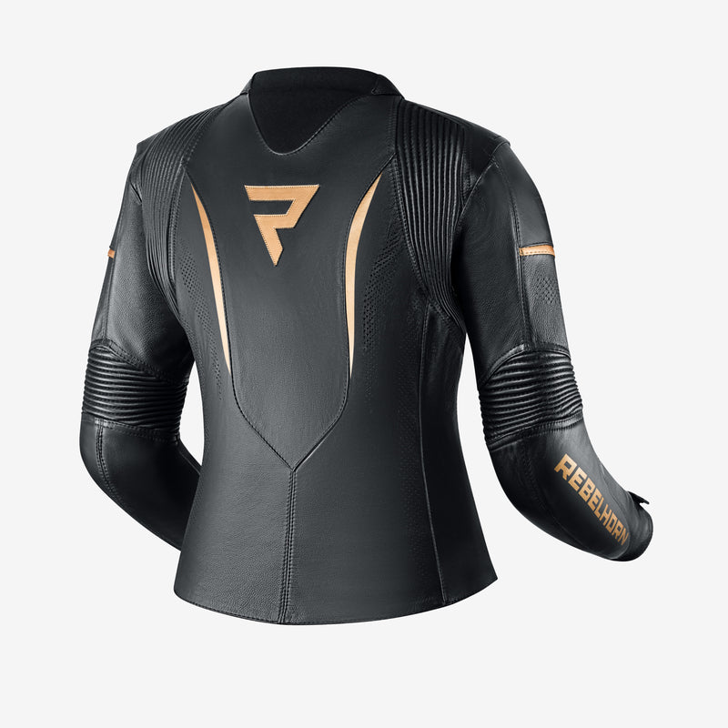 Kurtka motocyklowa skórzana damska Rebelhorn Rebel Black Gold 11 218055_ZAL424274.jpg