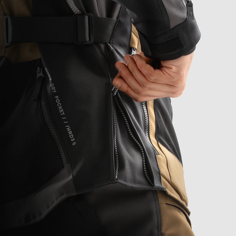 Kurtka motocyklowa tekstylna Rebelhorn Hardy 3.0 Desert Grey Red 59 324135_ZAL794771.jpg