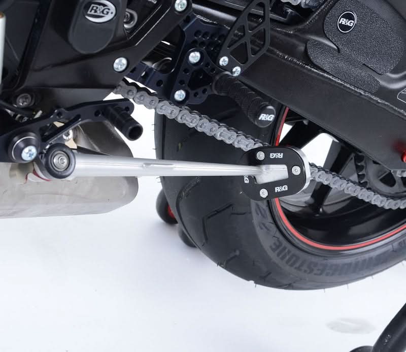 ELEMENT NÓŻKI RG RACING BMW S1000R (17-) SILVER 1