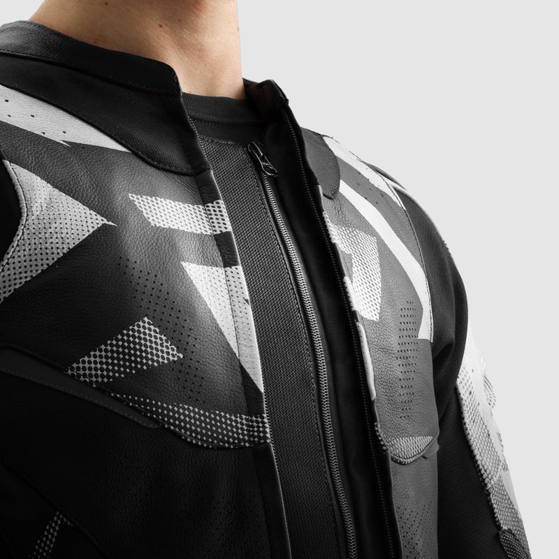 Kurtka motocyklowa skórzana Rebelhorn Inferno Black White 20 324171_ZAL797729.jpg