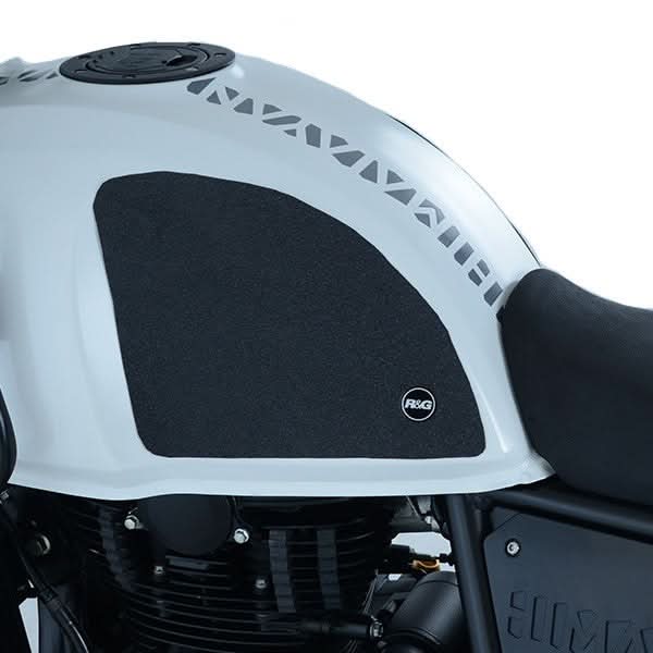 NAKLEJKA NA BAK TANKPAD ANTYPOŚLIZGOWY 2 CZĘŚCI RG RACING ROYAL ENFIELD HIMALAYAN 17- BLACK 1