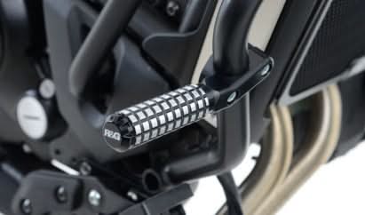 PODNÓŻEK RG RACING UNIWERSALNY 1"(25.4MM) / 7/8" (22MM) BARS BLACK 1