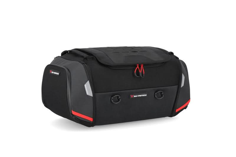 ZESTAW TORBA TYLNA I STELAŻ SW-MOTECH RACKPACK TRIUMPH STREET TRIPLE (12-) BLACK GREY 3