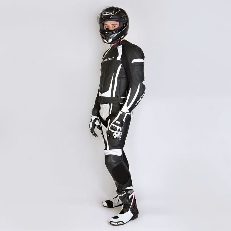Spodnie motocyklowe skórzane Rebelhorn Piston 2 Black/White 7 134018_ZAL252357.jpg