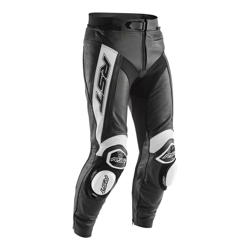 Motocyklowe Spodnie Skórzane RST Tractech Evo R CE White (2053) 1 156908_ZAL291187.png