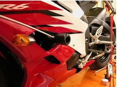 CRASHPADY CLASSIC RG RACING YAMAHA YZF-R6 06- BLACK 1